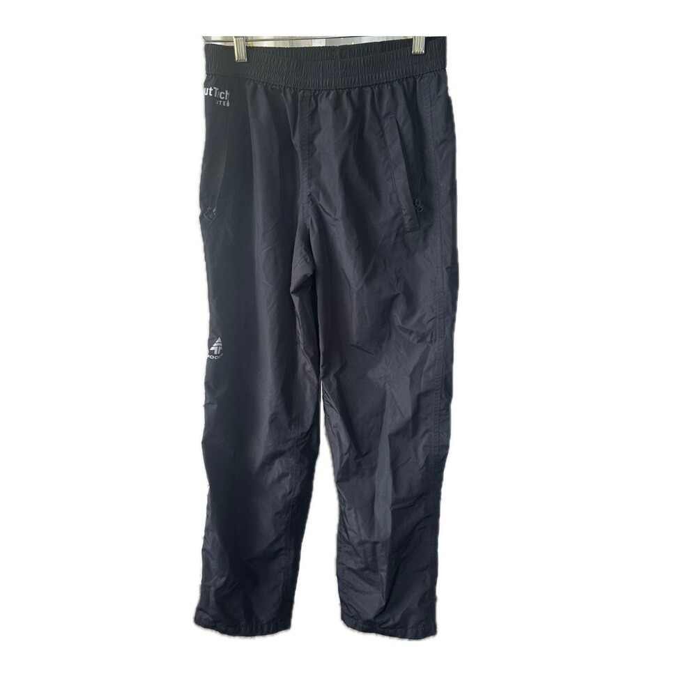 WOODS OutTech Lite Kerr Women's Black Waterproof Pull On Rain Pants S